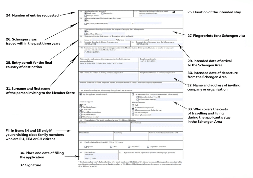Schengen Visa Application Form In 2024 How To Fill In And Where To Download